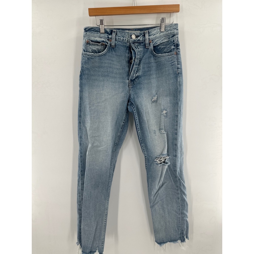 Trave Constance Busy Child Straight High Rise Jeans 28 - Picture 2 of 8
